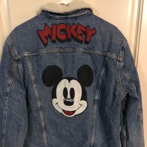 Levis x Mickey Mouse denim jacket